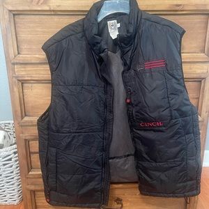 Cinch Puffer Vest Size Large